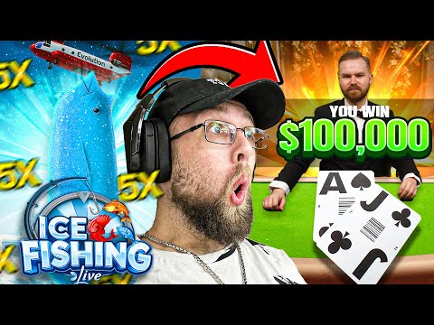 Experience the Thrill of Ice Fishing Live Evolution - Play in English at Top Online Casinos