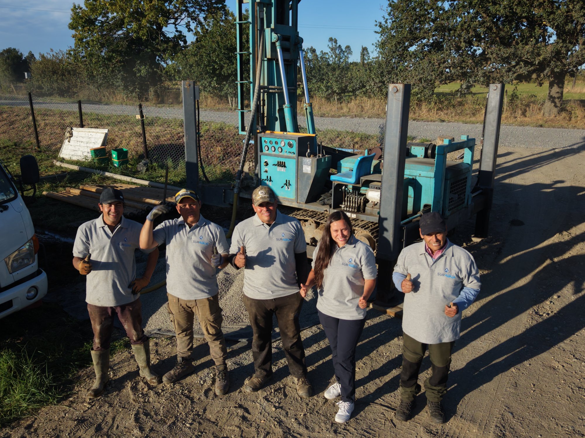 Equipo humano de Pozos Sur Aqua
